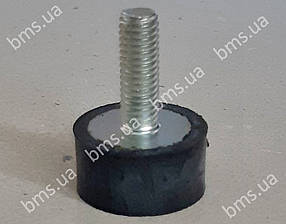 Відбійник - Гумовий буфер подушка 20х10, М6*18