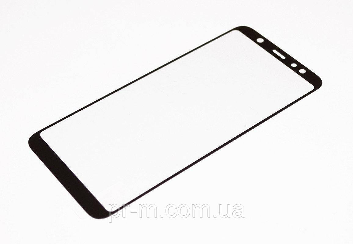 Захисне скло Full Cover Samsung A6 Plus, Black