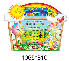 Стенд - Щоденні новини для нуш