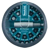 Набір біт (28 шт) + магнітний бітотримач Makita B-28911