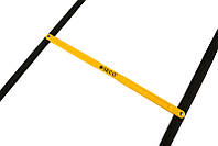 Бігова тренувальна сходи складна 12 ступенів 5,1 м колір: жовтий SECO, фото 1