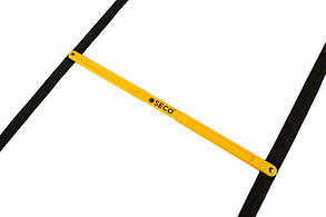 Бігова тренувальна сходи складна 12 ступенів 5,1 м колір: жовтий SECO
