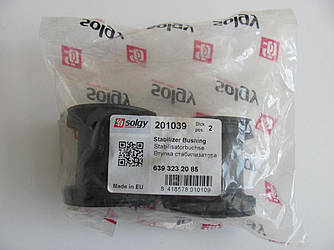 Втулка стабілізатора (переднього) MB Vito (W639) 09- (d=26 mm) — Solgy- 201039