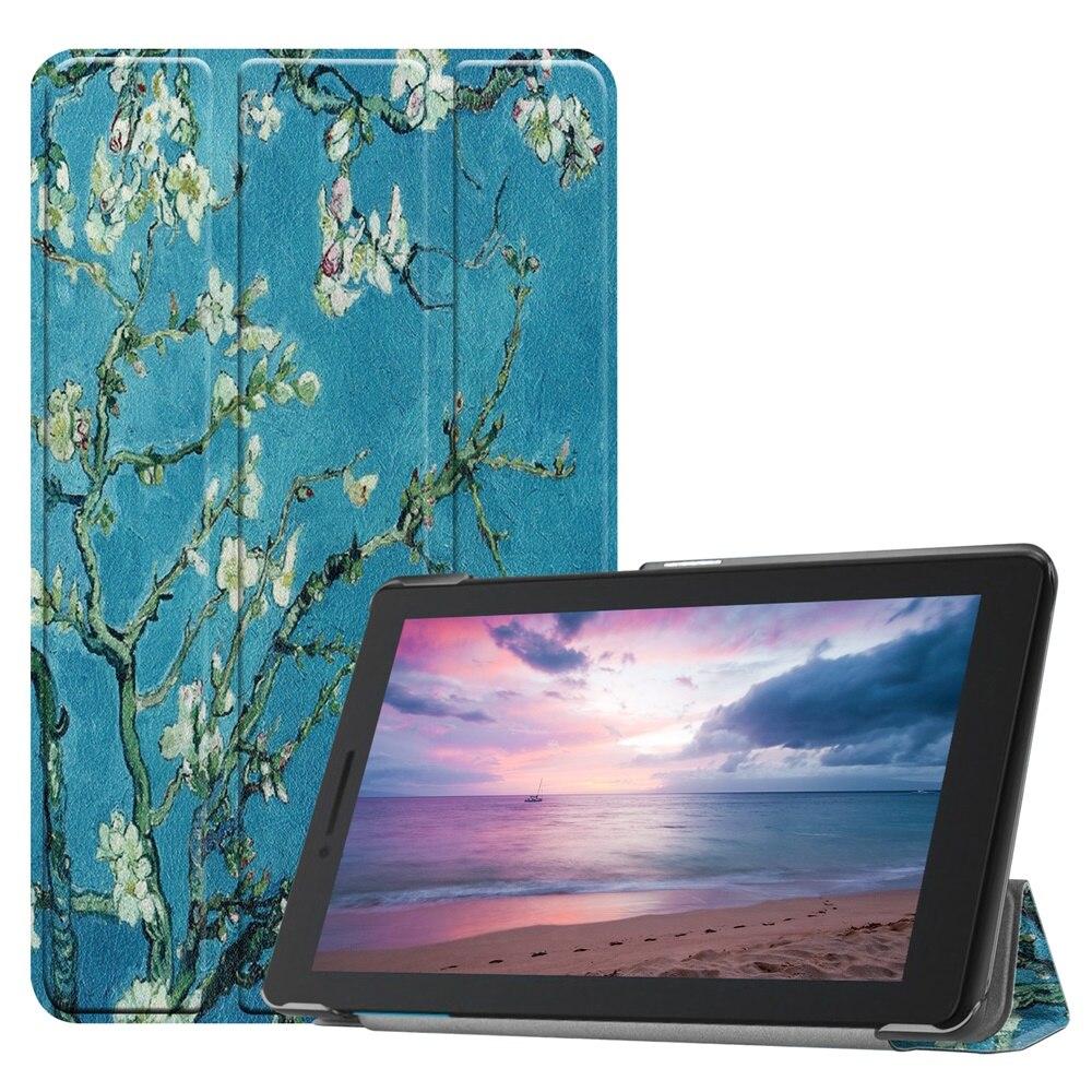 Чохол Lenovo Tab E8 TB-8304f 8304l Ultra Slim Almond flowers