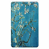 Чохол Lenovo Tab E8 TB-8304f 8304l Ultra Slim Almond flowers, фото 2