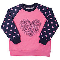 Светр дитячий для дівчинки GABBI DG-14-18 Парадіз Рожевий на зріст 110 (11361)