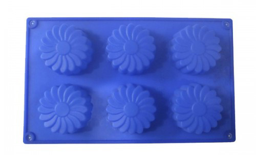 Силіконова форма для випічки Ромашки 29,5х17,5х2,5см