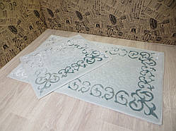 Набір килимків для ванної та туалету 60Х100. Бавовна (Туреччина)