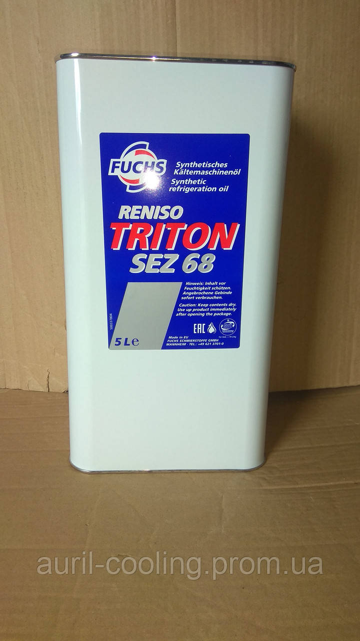 Синтетическое масло Fuchs Reniso SEZ 68 (5л) - фото 1 - id-p1034385028