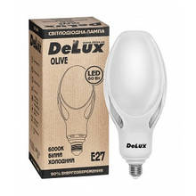 Світлодіодна лампа Delux OLIVE 60W E27 6000K