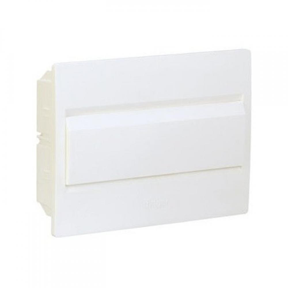 Щит внутр 8 модулів 1 ряд білі двері IP40 COSMOS Hager VR108PD