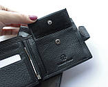 Чоловічий шкіряний гаманець Philipp Plein з затиском, фото 3