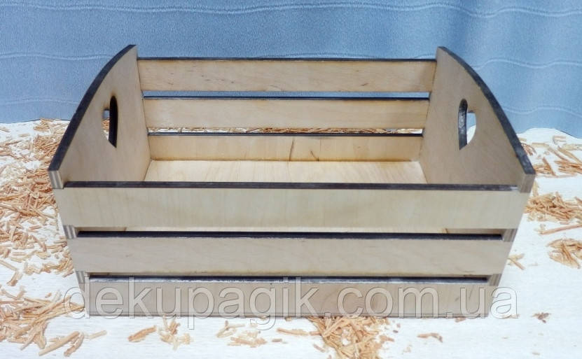 Ящик універсальний з сердечком 12х18х25см (арт408,1), фото 1