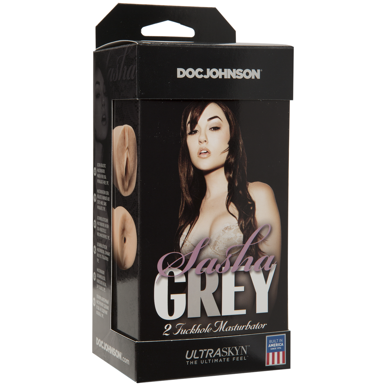 Sasha Grey двосторонній мастурбатор Doc Johnson Ultraskyn 2 Fuckhole, фото 1