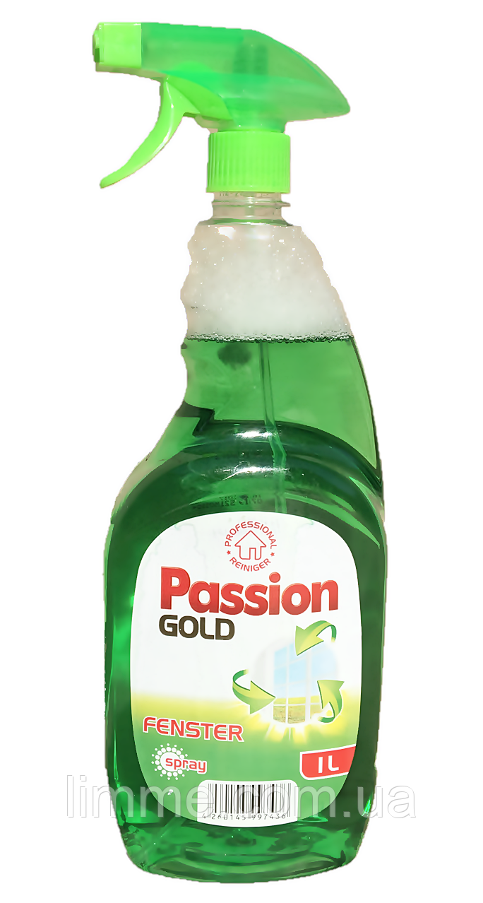 Засіб для миття зелене яблуко Passion Gold Fenster (зелений) 1 л.