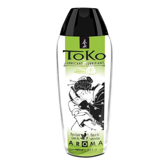 Лубрикант зі смаком на водній основі Shunga Toko Aroma Pear & Exotic Green 165мл