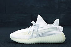 Жіночі кросівки AD Yeezy 350 White, адідас ізі буст. ТОП Репліка ААА класу., фото 3
