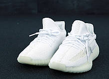 Жіночі кросівки AD Yeezy 350 White, адідас ізі буст. ТОП Репліка ААА класу., фото 3