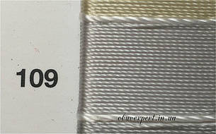 Швейна нитка Gold Polydea № 10, кол. світло-сірий (109), фото 2