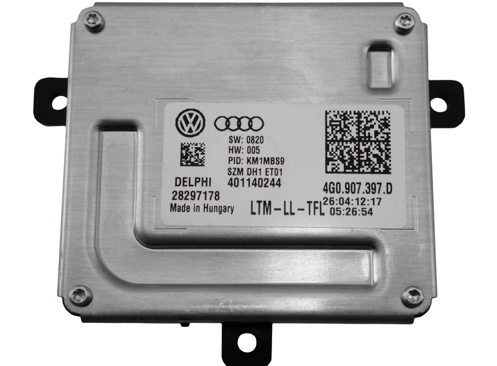 Блок керування фарою VAG Audi VW Skoda 4G0907697D LED Delphi 28357987