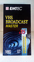 Видеокассеты EMTEC VHS BROADCAST MASTER FOR STUDIO PROFESSIONALS made in Germany