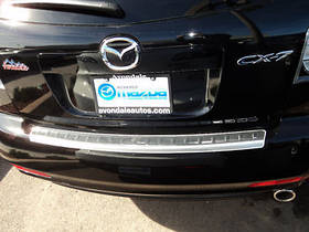 Накладка на задній бампер Mazda CX7 CX-7 2010-2012 нова оригінал