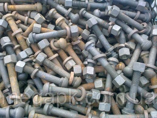 Болт стиковий М27х160 з гайкою