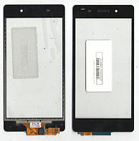 Сенсорне скло (тачскрін) для Sony Xperia Z2 / D6502, чорний