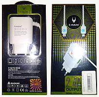 Мережевий зарядний пристрій (СЗУ) Dekkin DK-305-A1 USB (2.4 A) для iPhone 5/ 6