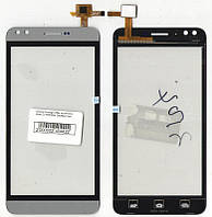 Тачскрін (сенсор) для Prestigio 3504 MultiPhone Muze C3 PSP3504 Сріблястий