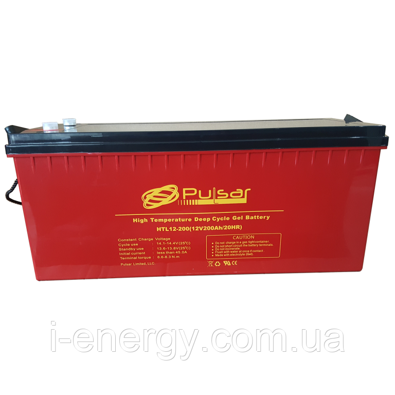 Акумулятор GEL Pulsar HTL12-200