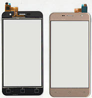 Тачскрін (сенсор) для Prestigio 3512 MultiPhone Muze B3 PSP3512 Золотистий