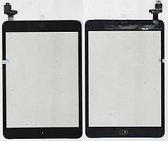Сенсорне скло (тачскрін) для iPad Mini чорний assembly with home button