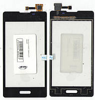 Тачскрін (сенсор) для LG E450 Optimus L5 II чорний