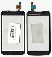 Тачскрін (сенсор) для LG P715 Optimus L7 II чорний