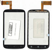 Тачскрін (сенсор) HTC T328e Desire X чорний