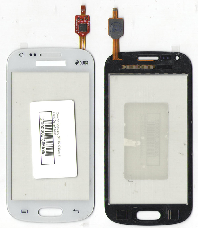 Тачскрін (сенсор) для Samsung Galaxy S Duos s7562 zka білий original