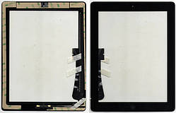 Сенсорне скло (тачскрін) для iPad 4 чорний assembly with home button Black