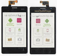 Тачскрин (сенсор) для LG E615 Optimus L5 dual sim чёрный