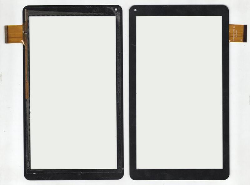 Сенсорне скло (тачскрін) для №208 Bravis nb105 255x146 mm 50 pin VTCP010A26-FPC-2.0 чорний