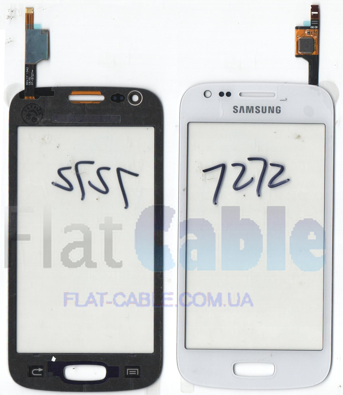 Тачскрін (сенсор) Samsung S7272 / S7270 Galaxy Ace III DUOS White