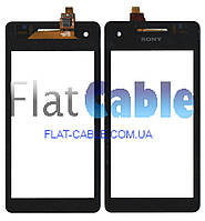 Сенсорне скло (тачскрин) для Sony Xperia V/LT25i black