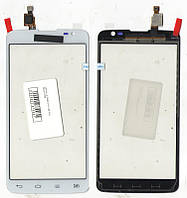 Тачскрін (сенсор) для LG D686 G Pro Lite Dual білий White