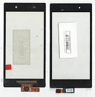 Сенсорне скло (тачскрин) для Sony Xperia Z1 C6902 L39h/C6903, чорний