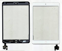 Сенсорне скло (тачскрін) для iPad Mini 2 (White) assembly with home buttoni IC with ic