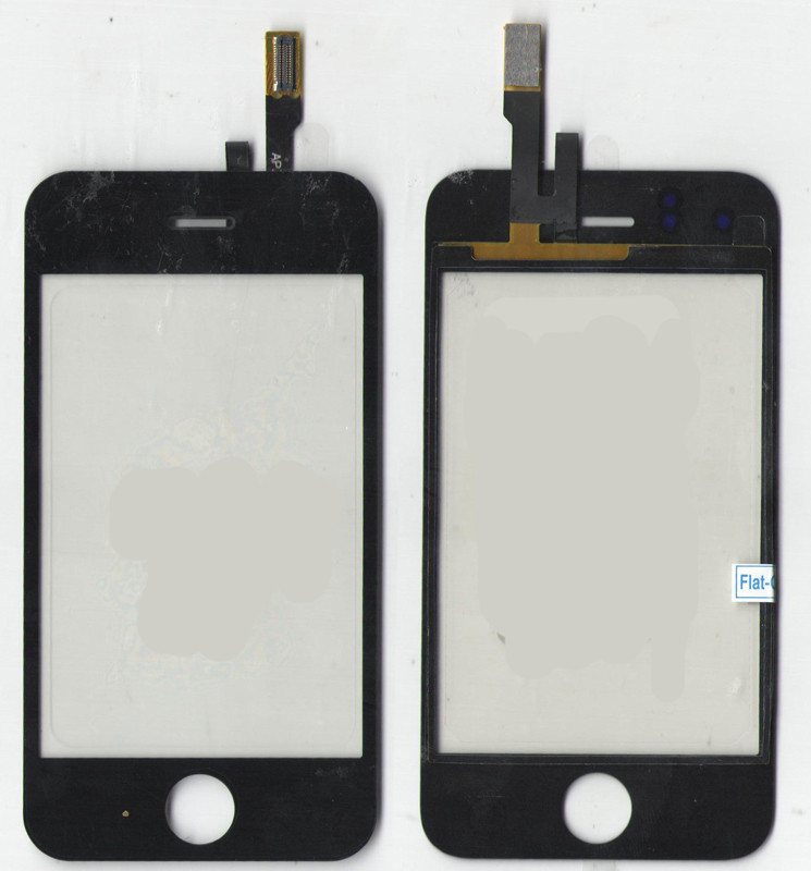 Сенсорне скло (тачскрін) для iPhone 3G чорний ААА