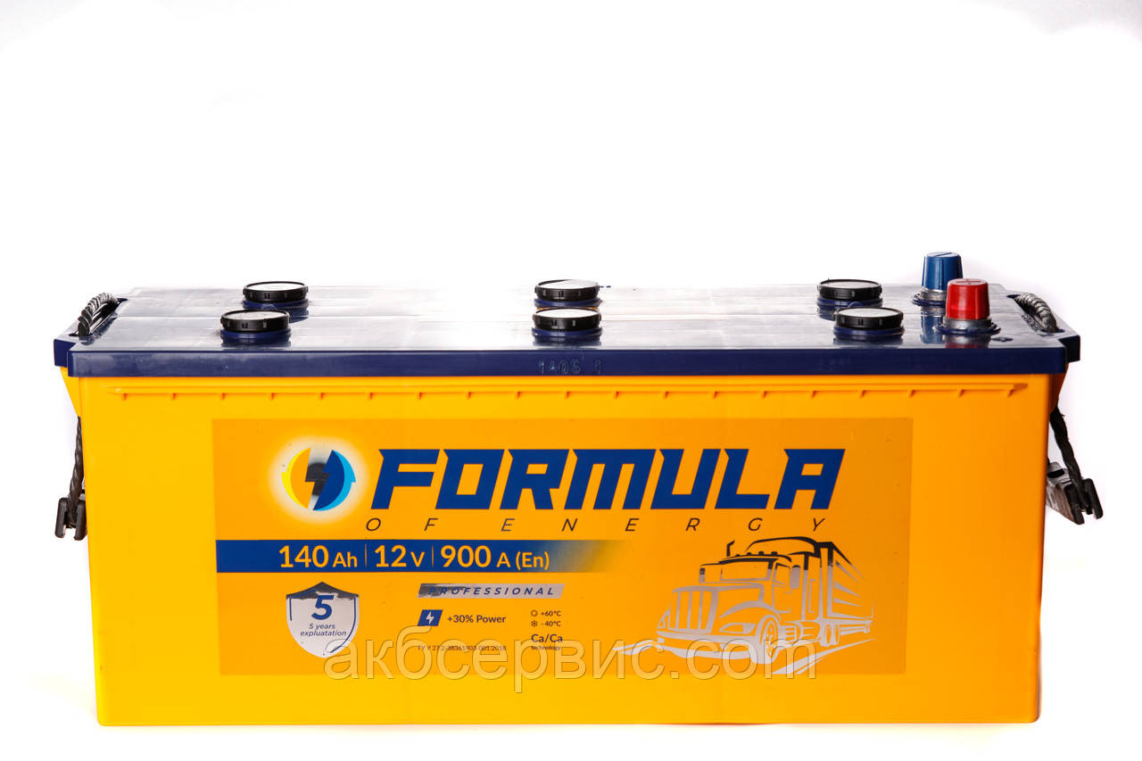 Акумулятор автомобільний Formula 6CT-140 Аз Premium