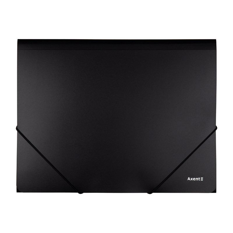 Папка А4 на гумках чорна Axent 1508-01-А, 36041, фото 1