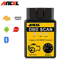 Бренд ANCEL ELM327 V1.5 Bluetooth OBD2 сканер диагностики авто