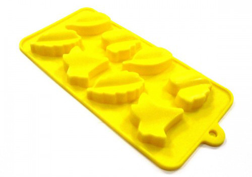 Силіконова форма для шоколаду Листочки 20х10х1 см